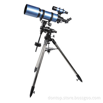 New 5" Refractor Monocular Terrestrial Astronomical Telescope with Tripod (A4/700X127EQ4)